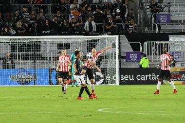 Korintliler, 10 Ocak 2018 'de Orlando City Stadyumu' nda düzenlenen Florida Kupası 'nda PSV Eindhoven' a karşı..  