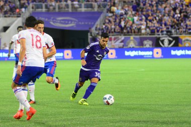 Orlando City, 24 Ağustos 2016 'da Orlando Florida' daki Kamp Dünyası Stadyumunda Toronto FC 'ye ev sahipliği yaptı..