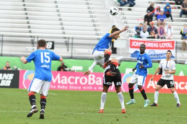 13 Ocak 2018 'de Orlando Florida' daki Spektrum Stadyumu 'nda düzenlenen Florida Kupası' nda Korucular Corinthianlara karşı..