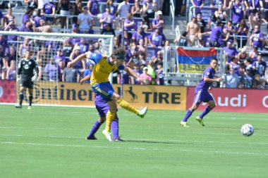 Orlando City 29 Nisan 2017 'de Orlando, Florida' daki Orlando City Stadyumu 'nda Colorado Rapids' e ev sahipliği yaptı.) 