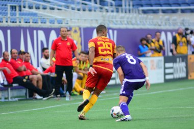 Orlando City SC, 29 Haziran 2016 'da Orlando Florida' daki Kamp Dünyası Stadyumu 'nda Fort Lauderdale Strikers' a ev sahipliği yaptı..