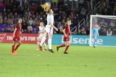 ABD, 7 Mart 2018 tarihinde Orlando City Stadyumu 'ndaki SheBelives Kupası' nda İngiltere ile karşı karşıya geldi..  