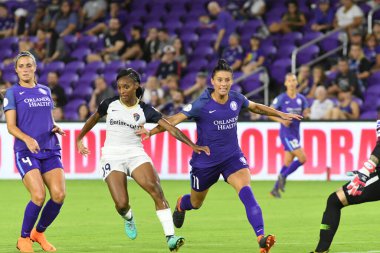 Orlando Pride, 23 Mayıs 2018 'de Orlando Florida' daki Exploria Stadyumu 'nda Kuzey Carolina Cesareti' ne ev sahipliği yapmaktadır..  