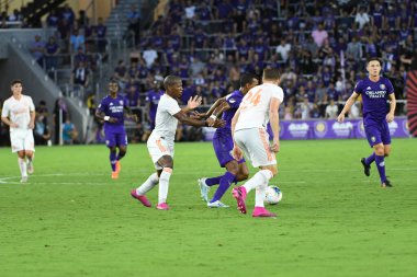 Orlando City SC, 6 Ağustos Salı günü Orlando Florida 'daki Exploria Stadyumu' nda oynanan ABD Kupası sırasında Atlanta United FC 'ye ev sahipliği yaptı..