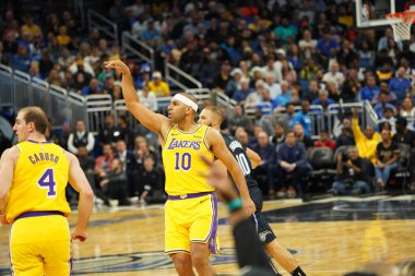 Orlando Magic 11 Aralık 2019 Çarşamba günü Orlando Forida 'daki Amway Center' da Los Angeles Lakers 'a ev sahipliği yaptı..  