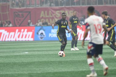 1 Ağustos 2018 tarihinde Atlanta 'daki Mercedez Benz Stadyumu' nda tüm yıldızlar Juventus 'a karşı..  