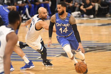 Orlando Magic, 7 Şubat 2019 'da Orlando, Florida' da bulunan Amway Arena 'da Minnesota Timberwolves' a ev sahipliği yapar..  