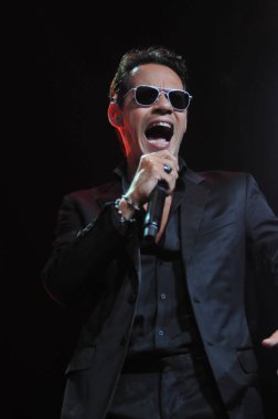 Latin şarkıcı Marc Anthony 5 Ekim 2014 'te Orlando Florida' daki Amway Center 'da konser verdi.. 