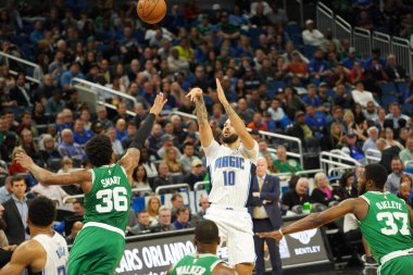 Orlando Magic, Boston Celtics 'i 24 Ocak 2020' de Orlando, Florida 'da Amway Center' da ağırladı..   