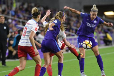 Orland Pride, 25 Ağustos 2018 'de Orlando Florida' daki Exploria Stadyumu 'nda Chicago Red Stars' a ev sahipliği yapıyor..  