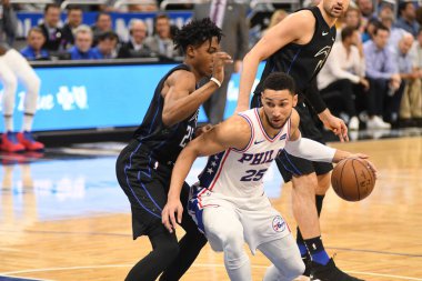 Orlando Magic, Philadelphia 76ers 'ı 14 Kasım 2018' de Orlando Florida 'daki Amway Center' da ağırlıyor..
