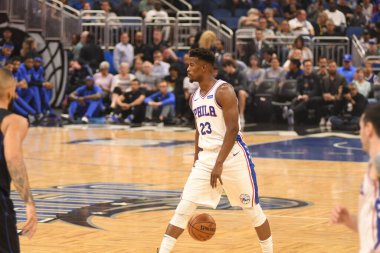 Orlando Magic, Philadelphia 76ers 'ı 25 Mart 2019' da Orlando Florida 'daki Amway Arena' da ağırlıyor.. 