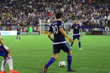 Orlando City, 24 Ağustos 2016 'da Orlando Florida' daki Kamp Dünyası Stadyumunda Toronto FC 'ye ev sahipliği yaptı..
