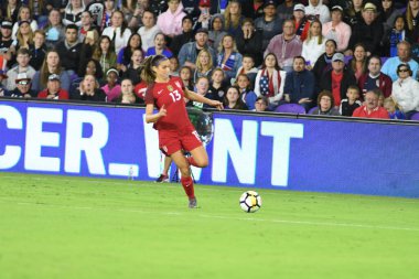 ABD, 7 Mart 2018 tarihinde Orlando City Stadyumu 'ndaki SheBelives Kupası' nda İngiltere ile karşı karşıya geldi..
