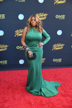 24 Mart 2018 Cumartesi günü Las Vegas 'taki Orleans Resort' ta düzenlenen 33. Yıldız Ödülleri Kırmızı Halı sırasında ünlüler.