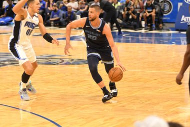 Orlando Magic 10 Ekim 2018 tarihinde Orlando Florda 'daki Amway Center' da Memphis Grizzilies 'e ev sahipliği yaptı..  