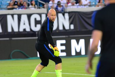 ABD Futbol Takımı 6 Eylül 2016 'da Jacksonville Florida EverBank Field' da Trinidad & Tobago 'ya ev sahipliği yaptı..