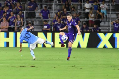 Orlando City 26 Temmuz 2018 'de Florida Exploria Stadyumu' nda NYC FC 'ye ev sahipliği yaptı. Fotoğraf: Marty Jean-Louis