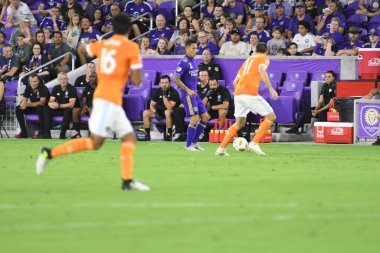 Orlando City SC, 22 Eylül 2018 'de Florida Exploria Stadyumu' nda Houston Dynamo 'yu ağırladı..