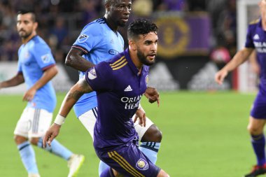 Orlando City 26 Temmuz 2018 'de Florida Exploria Stadyumu' nda NYC FC 'ye ev sahipliği yaptı. Fotoğraf: Marty Jean-Louis