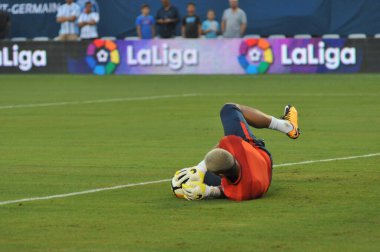 Paris Saint-Germain, Tottenham Hotspur 'a karşı 22 Temmuz 2017' de Orlando Florida 'daki Citrus Bowl' da.  