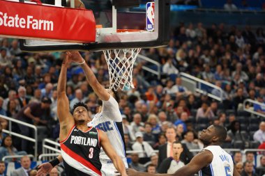 Orlando Magic 2 Mart 2020 tarihinde Orlando Florida 'daki Amway Center' da Portland Trailblazers 'a ev sahipliği yaptı.. 