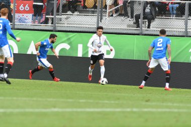 13 Ocak 2018 'de Orlando Florida' daki Spektrum Stadyumu 'nda düzenlenen Florida Kupası' nda Korucular Corinthianlara karşı..