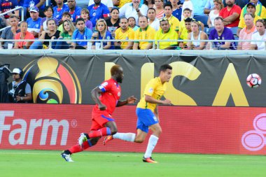 Brezilya, 8 Haziran 2016 tarihinde Orlando Florida 'daki Copa America Centenario' da Haiti ile karşılaştı.. 