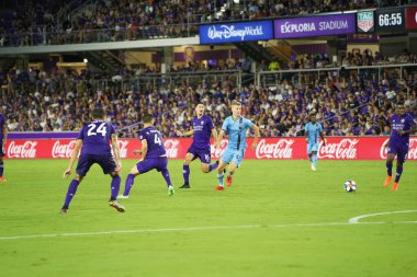 Orlando City, 10 Temmuz 2019 'da Orlando City Stadyumu' nda New York City FC 'ye ev sahipliği yaptı.. 