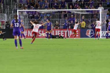 Orland Pride, 25 Ağustos 2018 'de Orlando Florida' daki Exploria Stadyumu 'nda Chicago Red Stars' a ev sahipliği yapıyor..