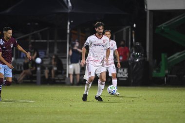 Real Salt Lake, 12 Temmuz 2020 'de Orlando Florida' da düzenlenen MLS Sırt Turnuvası sırasında Colorado Rapids ile karşı karşıya.