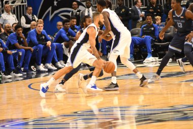 Orlando Magic 10 Ekim 2018 tarihinde Orlando Florda 'daki Amway Center' da Memphis Grizzilies 'e ev sahipliği yaptı..  