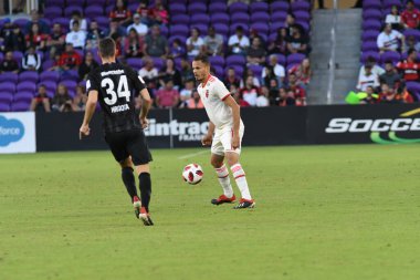Flamengo Eintracht Frankfurt 'a karşı 12 Ocak 2019 Cumartesi günü Orlando City Stadyumu' nda. 