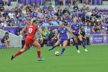 Orlando Pride, 23 Eylül 2017 'de Orlando City Stadyumu' nda Portland Thorns 'a ev sahipliği yaptı.. 
