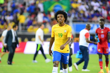 Brezilya, 8 Haziran 2016 tarihinde Orlando Florida 'daki Copa America Centenario' da Haiti ile karşılaştı..