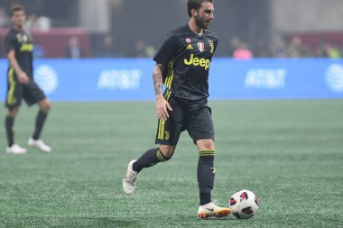 1 Ağustos 2018 tarihinde Atlanta 'daki Mercedez Benz Stadyumu' nda tüm yıldızlar Juventus 'a karşı..  