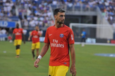 Paris Saint-Germain, Tottenham Hotspur 'a karşı 22 Temmuz 2017' de Orlando Florida 'daki Citrus Bowl' da.  
