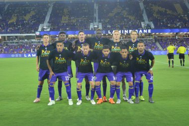 Orlando City SC, 22 Eylül 2018 'de Florida Exploria Stadyumu' nda Houston Dynamo 'yu ağırladı..