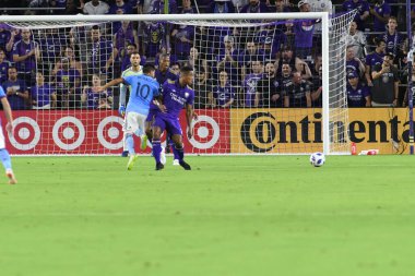 Orlando City 26 Temmuz 2018 'de Florida Exploria Stadyumu' nda NYC FC 'ye ev sahipliği yaptı. Fotoğraf: Marty Jean-Louis
