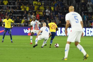 ABD Erkekler Milli Takımı 21 Mart 2019 'da Orlando City Stadyumu' nda Ekvador Milli Takımı 'na ev sahipliği yaptı.. 