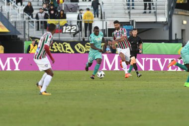 Fluminense, Florida Kupası 'nda 15 Ocak 2018' de Orlando Florida 'da oynanan Spektrum Stadyumu' nda Barcelona SC 'ye karşı.. 