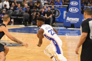 Orlando Magic, Philadelphia 76ers 'ı 14 Kasım 2018' de Orlando Florida 'daki Amway Center' da ağırlıyor..  