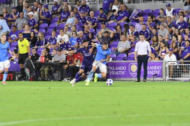 Orlando City 26 Temmuz 2018 'de Florida Exploria Stadyumu' nda NYC FC 'ye ev sahipliği yaptı. Fotoğraf: Marty Jean-Louis