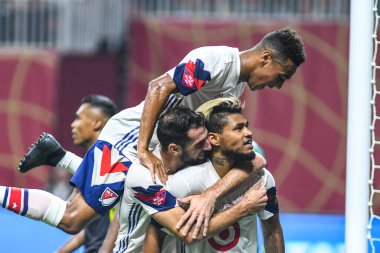 1 Ağustos 2018 tarihinde Atlanta 'daki Mercedez Benz Stadyumu' nda tüm yıldızlar Juventus 'a karşı.. 