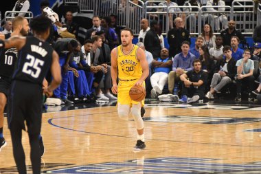 Orlando Magic, 28 Şubat 2019 Perşembe günü Orlando Florida 'daki Amway Center' da Golden State Warriors 'a ev sahipliği yaptı. 