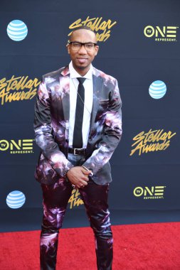 24 Mart 2018 Cumartesi günü Las Vegas 'taki Orleans Resort' ta düzenlenen 33. Yıldız Ödülleri Kırmızı Halı sırasında ünlüler.