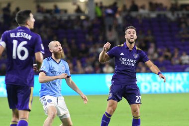 Orlando City 26 Temmuz 2018 'de Florida Exploria Stadyumu' nda NYC FC 'ye ev sahipliği yaptı. Fotoğraf: Marty Jean-Louis
