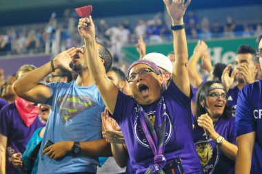 Orlando City SC, 8 Mayıs 2015 'te Florida' daki Kamp Dünyası Stadyumu 'nda Los Angeles Galaksisi' ne ev sahipliği yaptı.. 