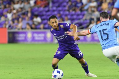 Orlando City 26 Temmuz 2018 'de Florida Exploria Stadyumu' nda NYC FC 'ye ev sahipliği yaptı. Fotoğraf: Marty Jean-Louis