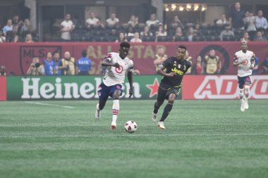 1 Ağustos 2018 tarihinde Atlanta 'daki Mercedez Benz Stadyumu' nda tüm yıldızlar Juventus 'a karşı..  